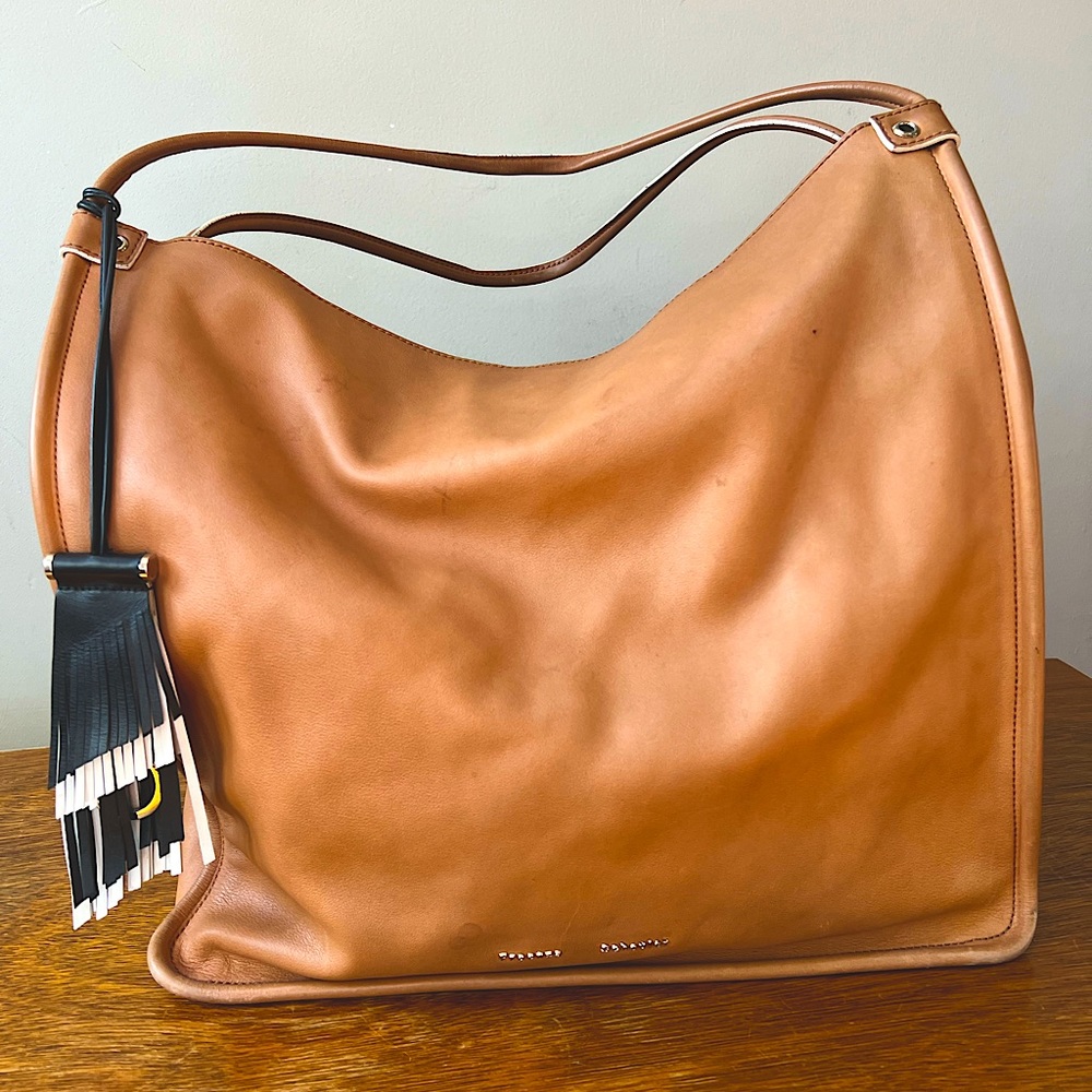 Proenza Schouler Leather Shopper Tassel Tote shoulder bag blush pink gorgeous